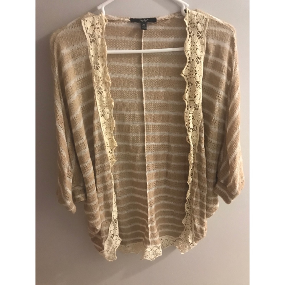 Open front cardigan